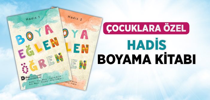 Çocuklara Özel Hadis Boyama Kitabı