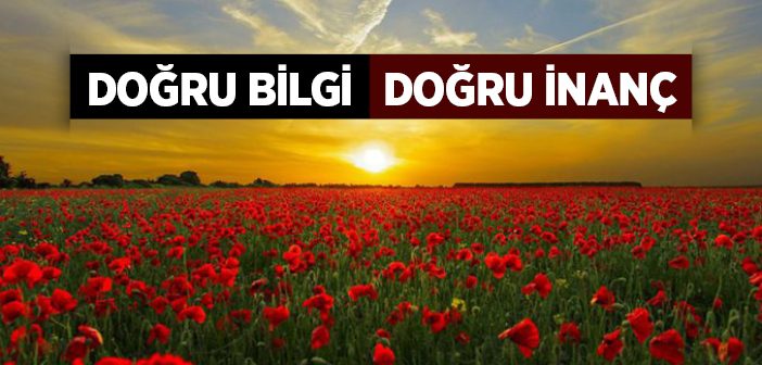 Doğru Bilgi Doğru İnanç