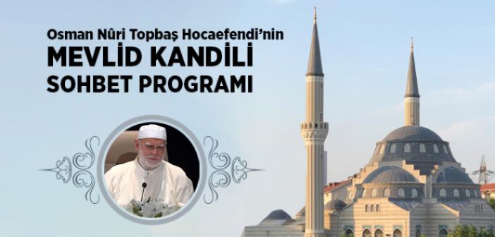 Mevlid Kandili Sohbet Programı