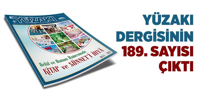 Yüzakı Dergisinin Kasım 2020 Sayısı Çıktı