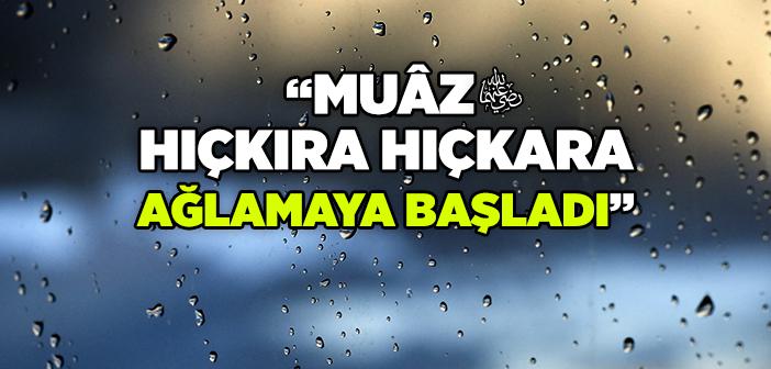 Muâz bin Cebel’in (r.a) Hıçkıra Hıçkıra Ağlamasının Sebebi