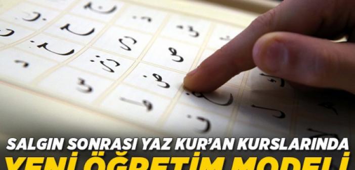 Yaz Kur'an Kursları Bu Yıl 27 Haziran'da Başlayacak