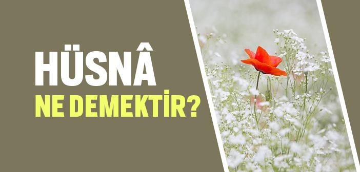 Hüsnâ Ne Demek?