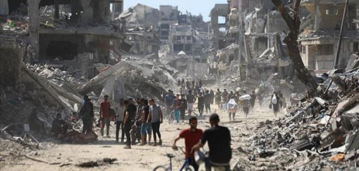 Katil İsrail, Gazze'de Filistinliler İçin "Güvenli" İlan Ettiği Bölgenin Derhal Boşaltılmasını İstedi