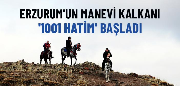 Erzurum'un 5 Asırlık Geleneği "1001 Hatim" Başladı